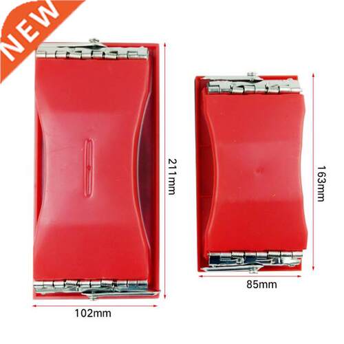 Plastic Sandpaper Holder sponge cloth shelf iron plate Frame