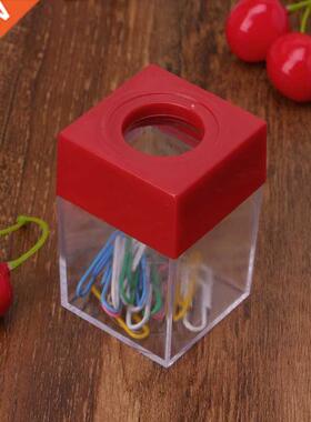 1Pc Magnetic Clip Dispenser Paper Holder Square Box Case Ra