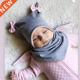 Scarf Hat Sets Winter Baby Cotton Autumn Children