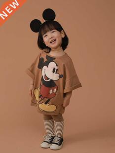 Kids Clothes New Arrival 2022 Summer Mickey Baby Boys Girls