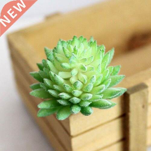 1pc Fake Green Artificial Succulent Plant Home And Garden