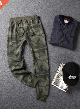 Men's Ladies' Couple Camouflage Military Cotton Pants Camp T