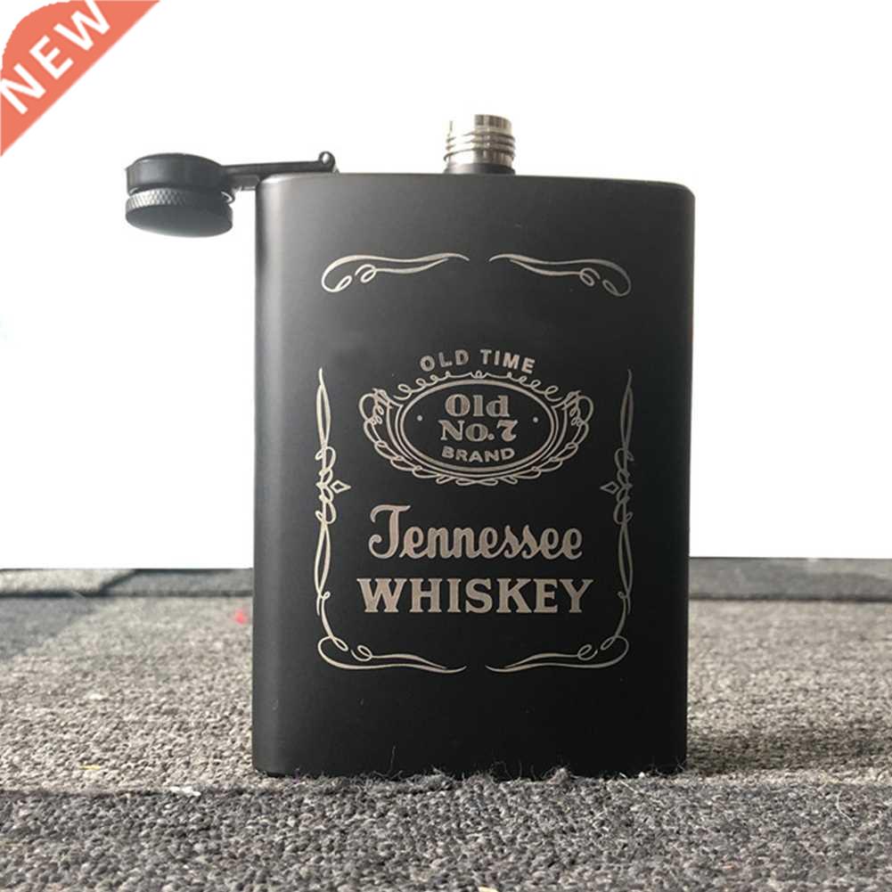 otable ocket Hi Flask Liquo Stainless Steel Whiskey ot图片