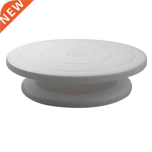 Plastic Cake Plate Turntale Rotating Rotary Stand Cake Pan