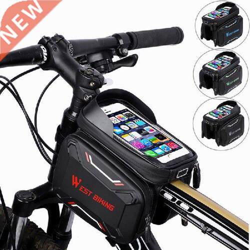 Portable Bicycle Front Bag Waterproof Touch Screen Top Tube