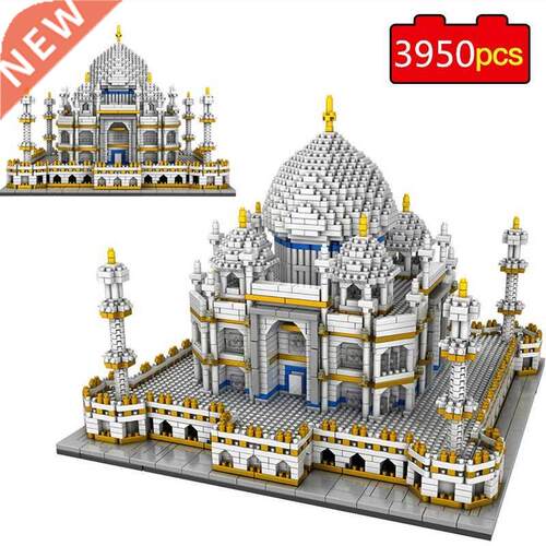 3950PCS Blocks Set Architecture Landmarks Taj Mahal Palace