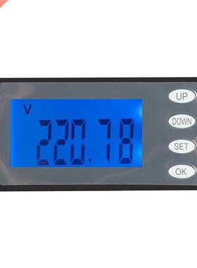 AC80-260 0-20A LCD Display Current Power Energy Meter Multim