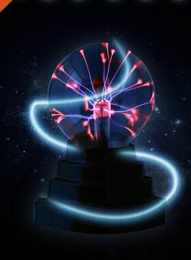 8 Inch Magic Plasma Ball Sphere Lightn Ing Crystal Globe Tou