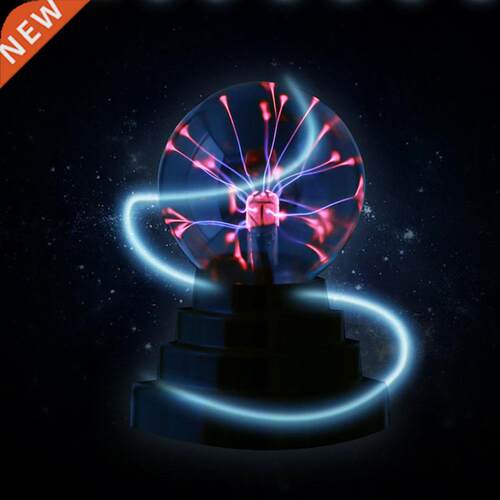8 Inch Magic Plasma Ball Sphere Lightn Ing Crystal Globe Tou
