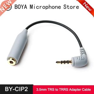 BOYA BY-CIP2 Microphone TRS to TRRS Adapter Cable for iPhone