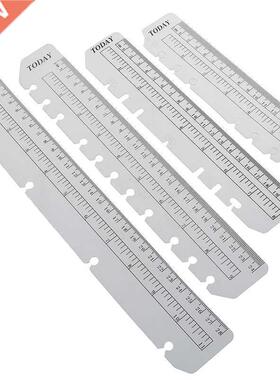 2Pcs/Lot Suitable for Filofax Rulers A4 A5 A6 B5 Planner fo