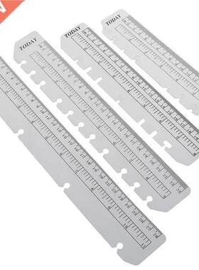 2Pcs/Lot Suitable for Filofax Rulers A4 A5 A6 B5 Planner fo
