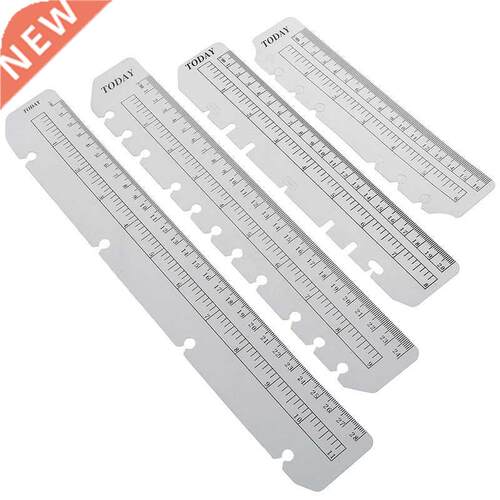2Pcs/Lot Suitable for Filofax Rulers A4 A5 A6 B5 Planner fo