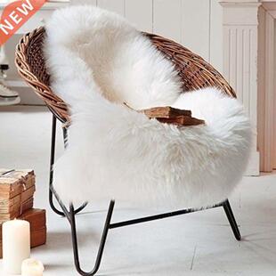 Home Faux Sheep Skin Carpet Office Decoration Ultra Soft Cha