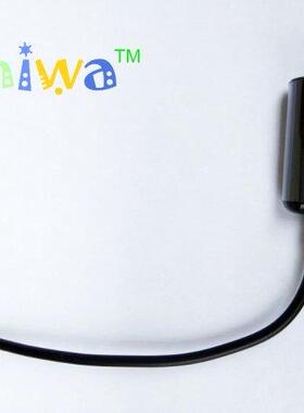 100pcs black 3.5mm Jack Male to Female Headphone Stereo Earp