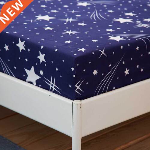 Bonenjoy 3pc Bed eet with Pillowcase Geometric Printed Fit