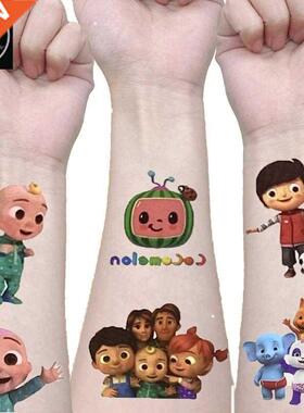 40pc Cocomelon Party Tattoo Sticker Baby Birthday Party