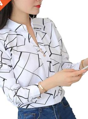 Women Tops And Blouses Oce Lady Blouse Slim Shirts Women