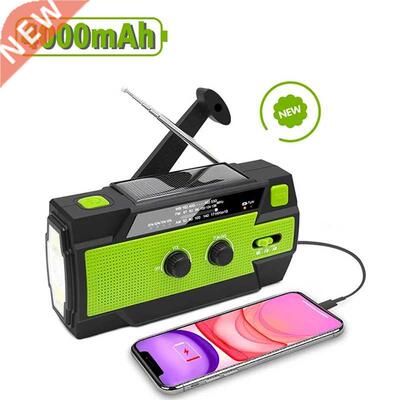 Explosive wireless outdoor radio hand-cranked solar portable
