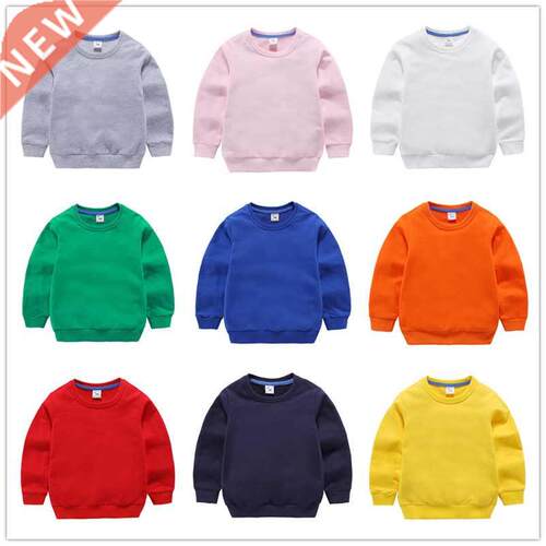 Children's sweatshirts 2021 spring new boys round neck pullo