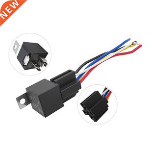1Set JD1914 Automotve Relay wth 5 Pn Socket Wre Car Rela