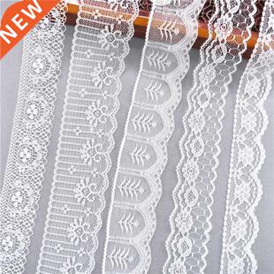 10 Yards  38 kinds of Color White Lace Ribbon Wide fren