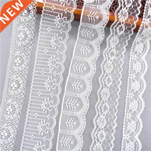 10 Yards  38 kinds of Color White Lace Ribbon Wide fren