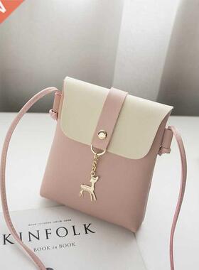 Fashion Simply PU Leather Elk Crossbody Bag For Women Solid