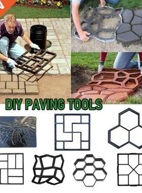 DIY 7 Style Concrete Mold Reusable Walk Maker Stepping