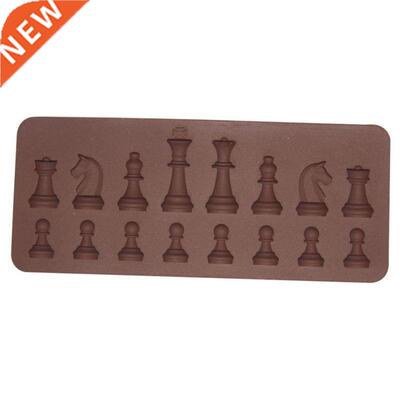 LINSBAYWU 3D International Chess Shape Silicone Mold