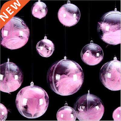 2pcs/lot Plastc Transparent Hangng Balls Weddng