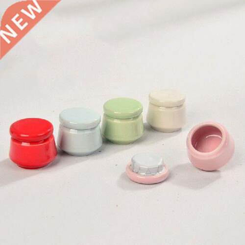 Mini Ceramic Jar /5/8ml With Lids For Medicine Balm Cream