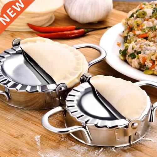 3PCS Dumpling Maker and Cutter Stainless Steel Ravioli Skin