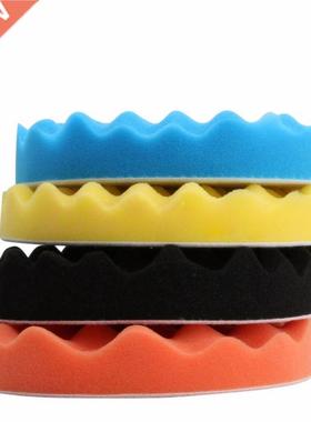 4Pcs 3/4/5/6/7 inch Buffing Polishing Sponge Pds Kit For C