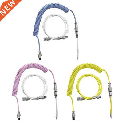 Ajazz AL60 Mechanical Keyboard Aviator Cable Coiled Type-C U