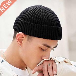 Knitted Hat for Men and Women Caps Wool Fashion Simple Leisu