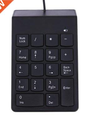 New USB 18-keys Num Pad Numeric Number Keypad Keyboard