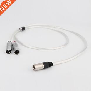 Preffair X402EL 11Cores OCC Silver Plated Audio Cable 4-Pin