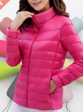 Women's winter coat Ultra Light Down Jacket White Duck Down