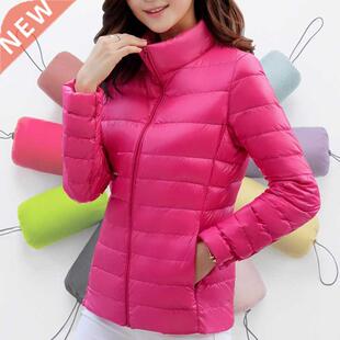 Women's winter coat Ultra Light Down Jacket White Duck Down