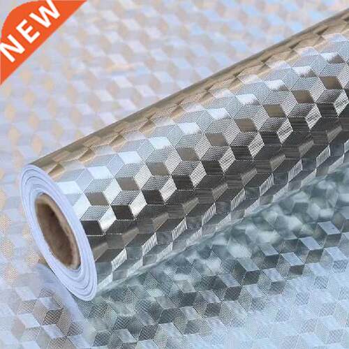 40x100/200cm Kitchen Oil-proof Waterproof Stickers Aluminum
