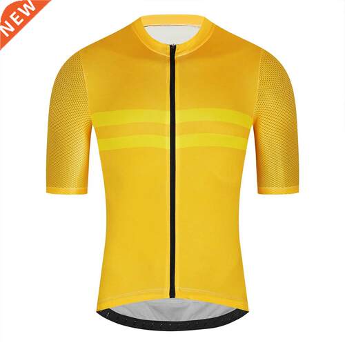 Fualrny New Cycling Jersey Men AERO Bicycle Jersey lightweig