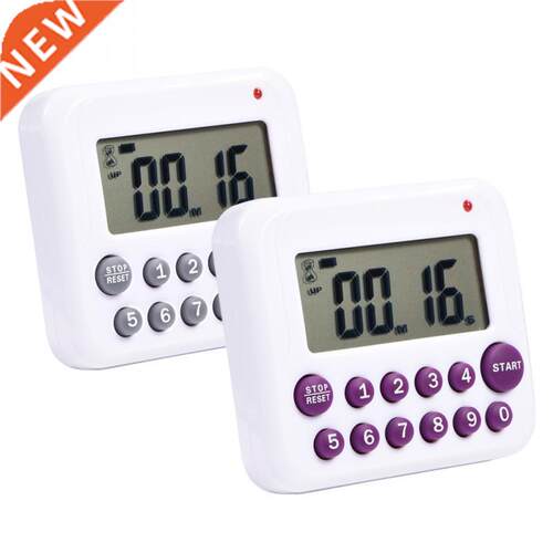 Large LCD Timer Cooking Count Down Clock 99 Minute Alarm Bat