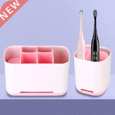 Battery Organizer Stand Shaving Makeup Brush Storage Case