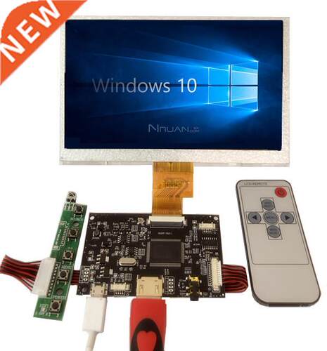 7 Inch HDMI Screen LCD Display with Audio Driver Board Moni