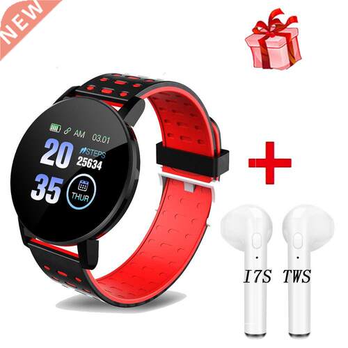 D18 119 Plus Smartwatch For Bluetooth Smart Watch Men Blood