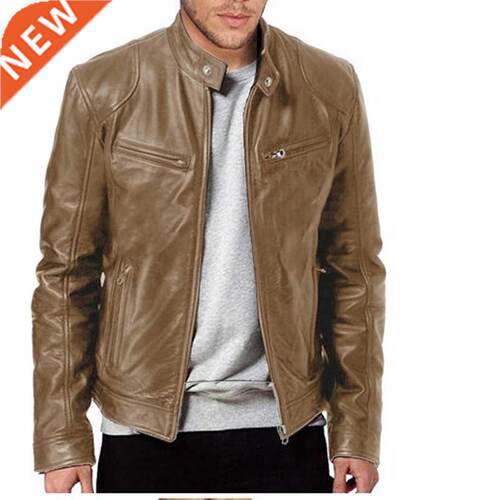 Men Fall New Fashion Retro Men's Jacket Spring Motorcycle La