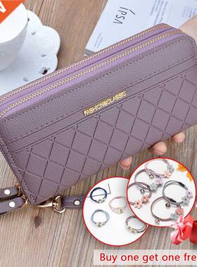 Long Women's Wallet Female Purses Tassel Coin Purse Card Hol