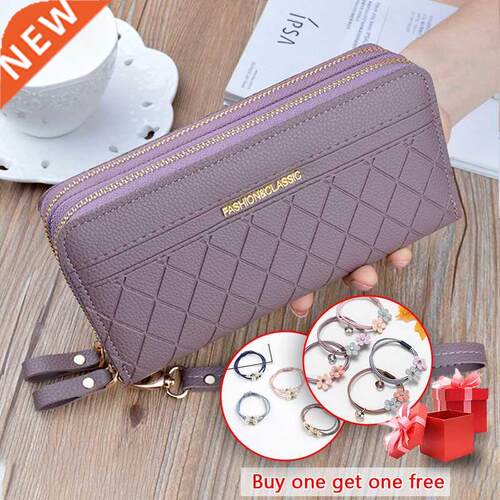Long Women's Wallet Female Purses Tassel Coin Purse Card Hol