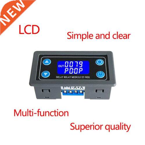 1 Pc XY-WJ01 Delay Relay Module With Digital LED Dual Displa